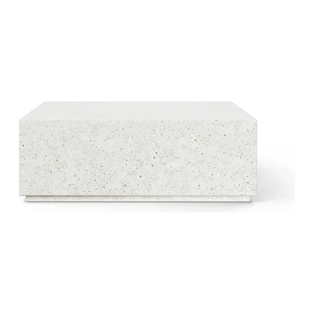 Bloc Concrete Square Outdoor Coffee Table - LOOMLAN - Urbia - Outdoor Coffee Tables