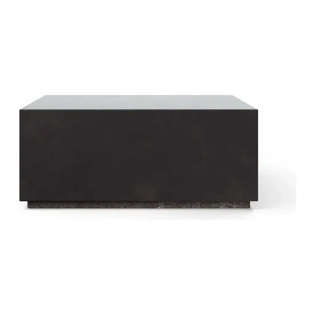 Bloc Concrete Square Outdoor Coffee Table - LOOMLAN - Urbia - Outdoor Coffee Tables