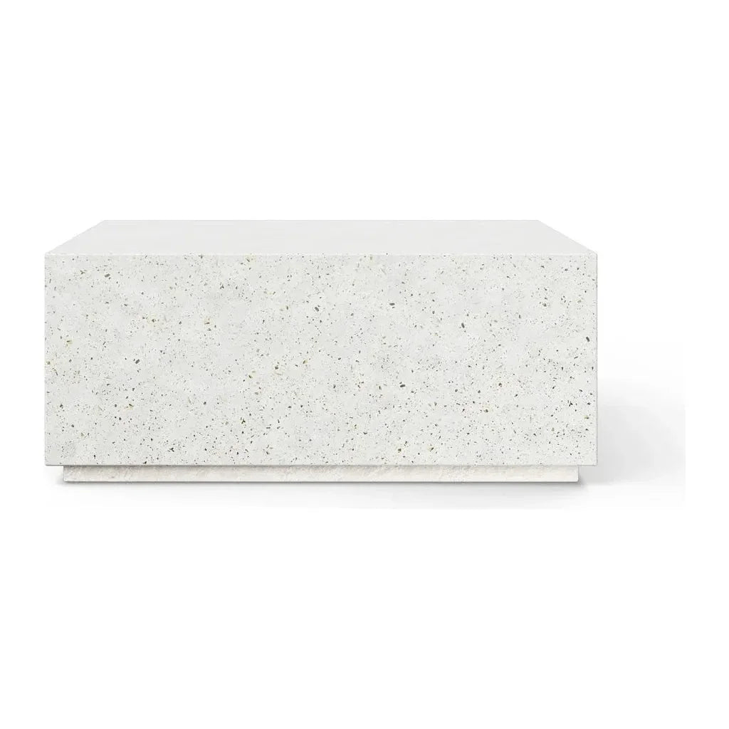 Bloc Concrete Square Outdoor Coffee Table - LOOMLAN - Urbia - Outdoor Coffee Tables