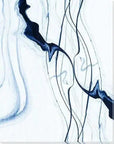 Blue Marble Abstract Wall Art Indoor Outdoor - LOOMLAN - LOOMLAN - Canvas Art