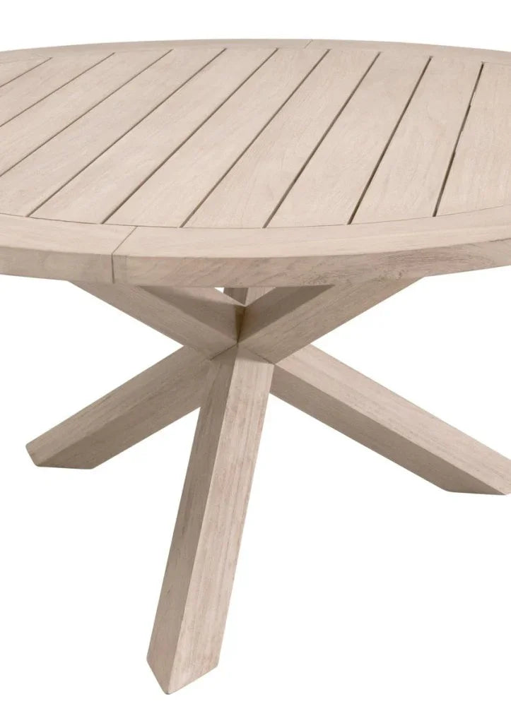 Boca Outdoor Round Dining Table - LOOMLAN - Essentials For Living - Outdoor Dining Tables