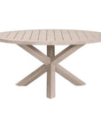 Boca Outdoor Round Dining Table - LOOMLAN - Essentials For Living - Outdoor Dining Tables