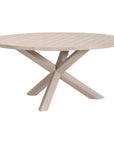 Boca Outdoor Round Dining Table - LOOMLAN - Essentials For Living - Outdoor Dining Tables
