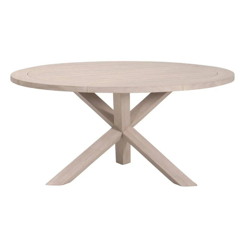 Boca Outdoor Round Dining Table - LOOMLAN - Essentials For Living - Outdoor Dining Tables