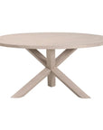 Boca Outdoor Round Dining Table - LOOMLAN - Essentials For Living - Outdoor Dining Tables