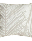 Botanical Ivory Outdoor Throw Pillows - LOOMLAN - LOOMLAN - Outdoor Pillows
