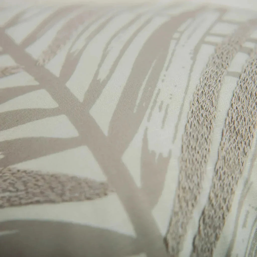 Botanical Ivory Outdoor Throw Pillows - LOOMLAN - LOOMLAN - Outdoor Pillows