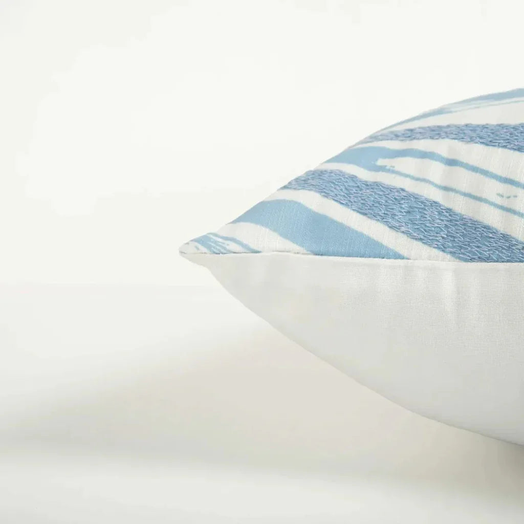 Botanical Ivory Outdoor Throw Pillows - LOOMLAN - LOOMLAN - Outdoor Pillows