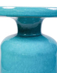 Bottle Ceramic Round Patio Accent Table - LOOMLAN - Seasonal Living - Outdoor Side Tables