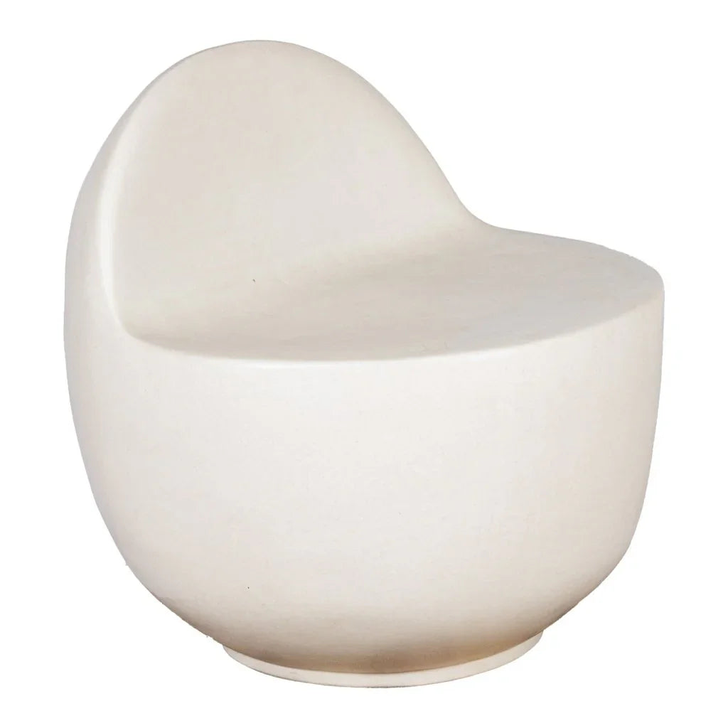 Bowness Ceramic Glazed Patio Armless Stool - LOOMLAN - Seasonal Living - Garden Stools