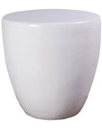 Bowness Ceramic Round Patio Accent Table - LOOMLAN - Seasonal Living - Outdoor Side Tables