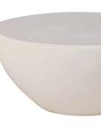 Bowness Ceramic Round Patio Coffee Table - LOOMLAN - Seasonal Living - Outdoor Coffee Tables