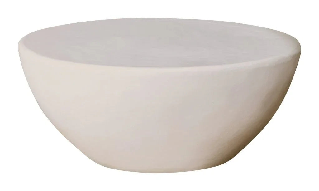 Bowness Ceramic Round Patio Coffee Table - LOOMLAN - Seasonal Living - Outdoor Coffee Tables