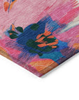 LOOMLAN Rugs Braidea Blue Washable Indoor-Outdoor Rug