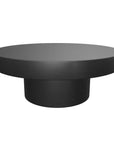 Brando Concrete Outdoor Round Coffee Table - LOOMLAN - SUNPAN - Outdoor Coffee Tables