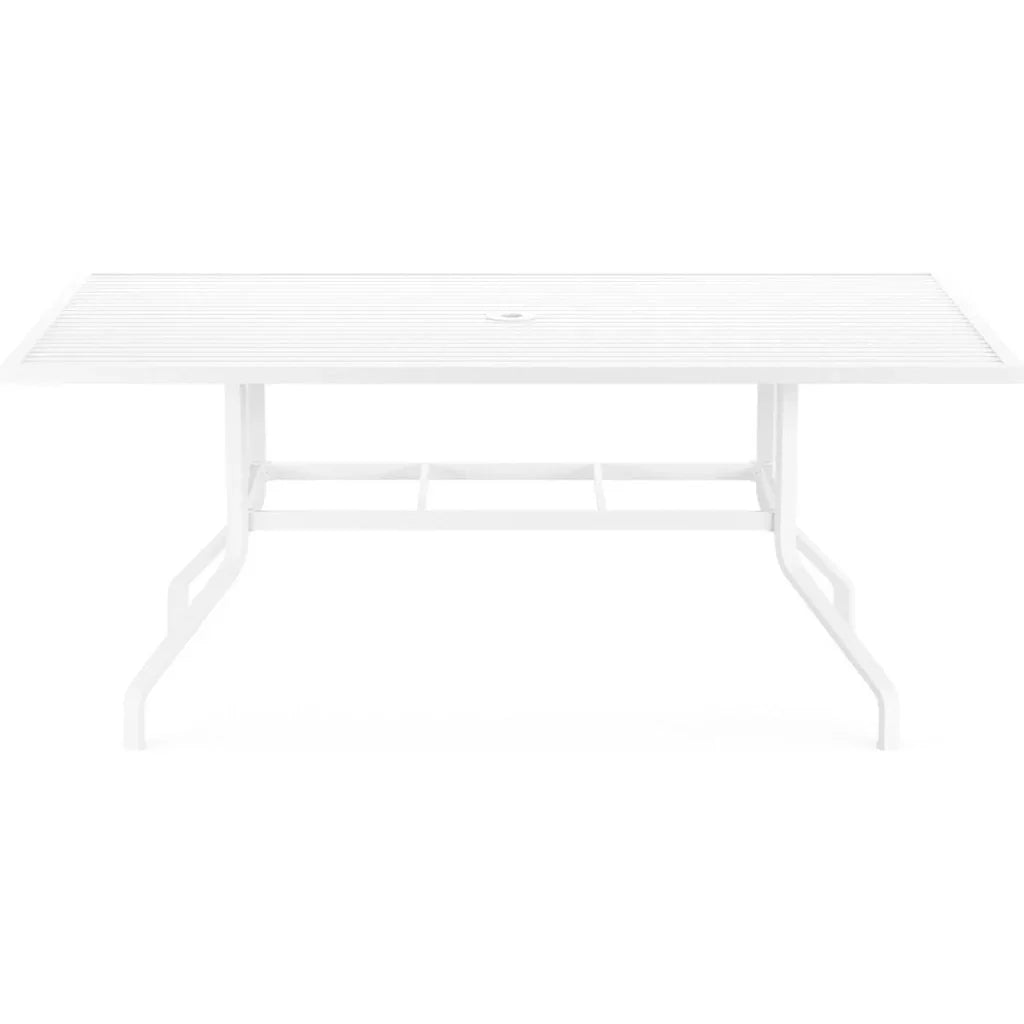 Bristol Aluminum Outdoor Dining Table - LOOMLAN - Sunset West - Outdoor Dining Tables
