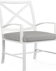 Bristol Sunbrella Outdoor Dining Chair 2PC - LOOMLAN - Sunset West - Outdoor Dining Chairs