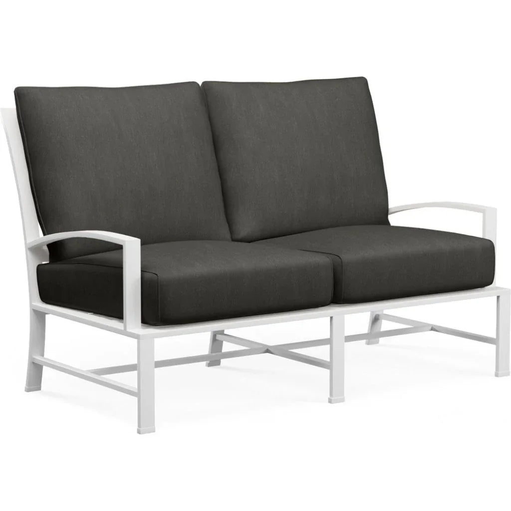 Bristol Sunbrella Outdoor Loveseat - LOOMLAN - Sunset West - Outdoor Sofas &amp; Loveseats