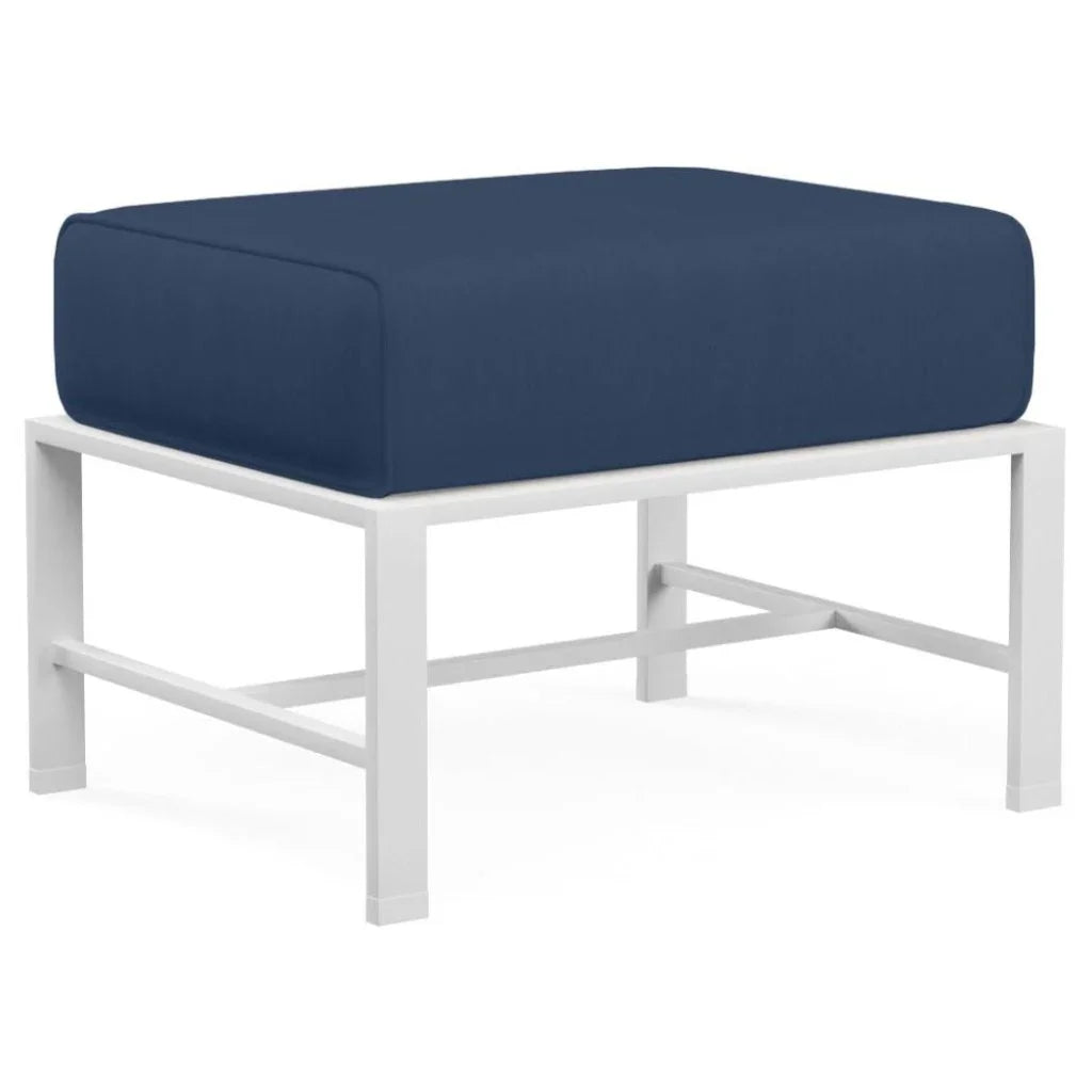 Bristol Sunbrella Outdoor Ottoman - LOOMLAN - Sunset West - Outdoor Ottomans