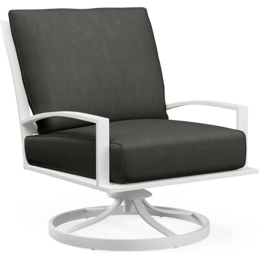 Bristol Sunbrella Swivel Outdoor Club Chair - LOOMLAN - Sunset West - Outdoor Accent Chairs