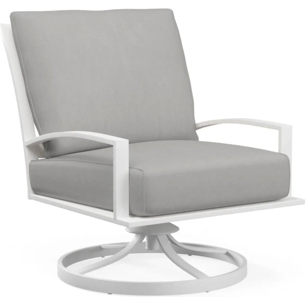 Bristol Sunbrella Swivel Outdoor Club Chair - LOOMLAN - Sunset West - Outdoor Accent Chairs