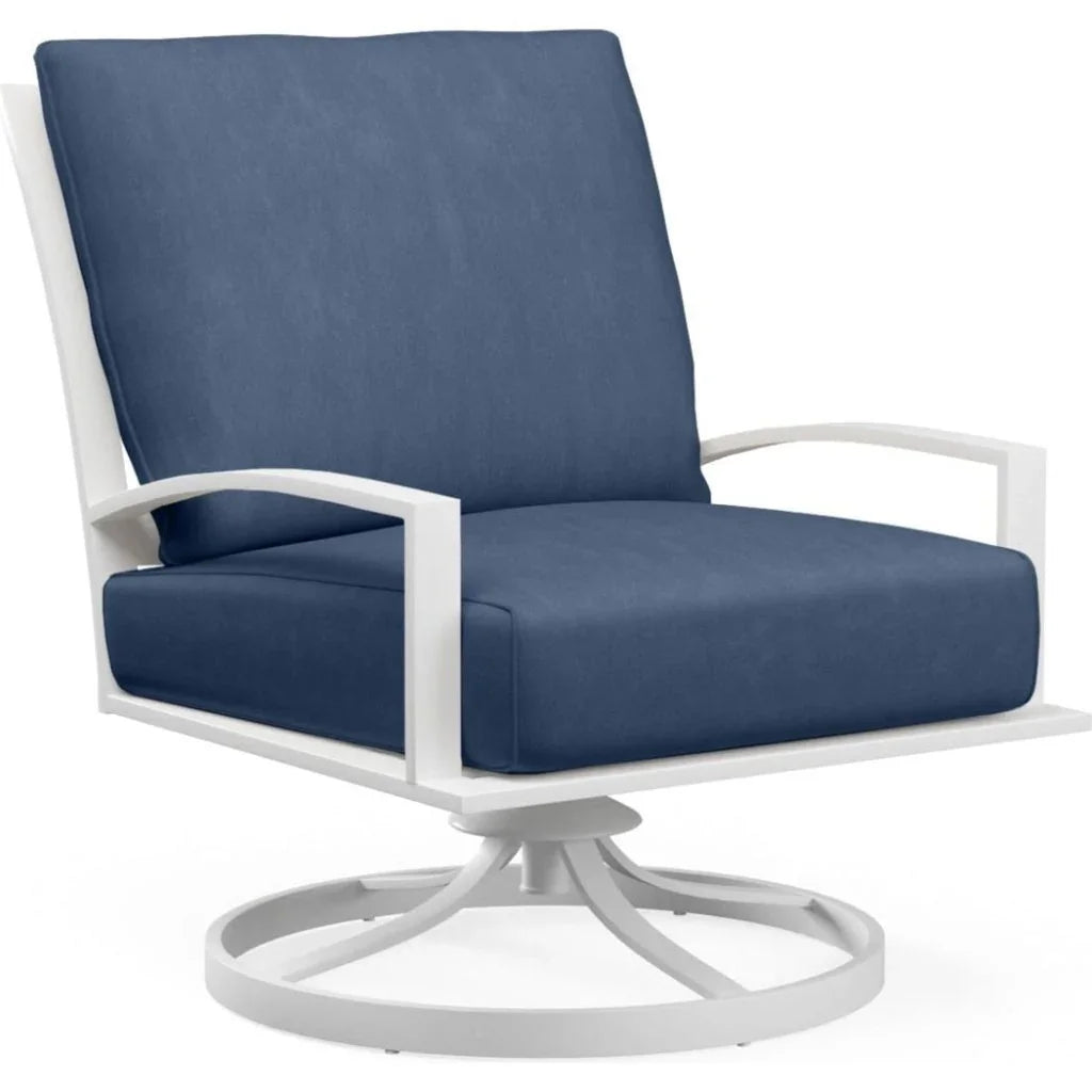 Bristol Sunbrella Swivel Outdoor Club Chair - LOOMLAN - Sunset West - Outdoor Accent Chairs