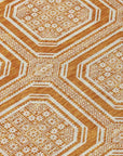 Brithara Orange Washable Indoor - Outdoor Rug - LOOMLAN - LOOMLAN Rugs - Outdoor Rugs