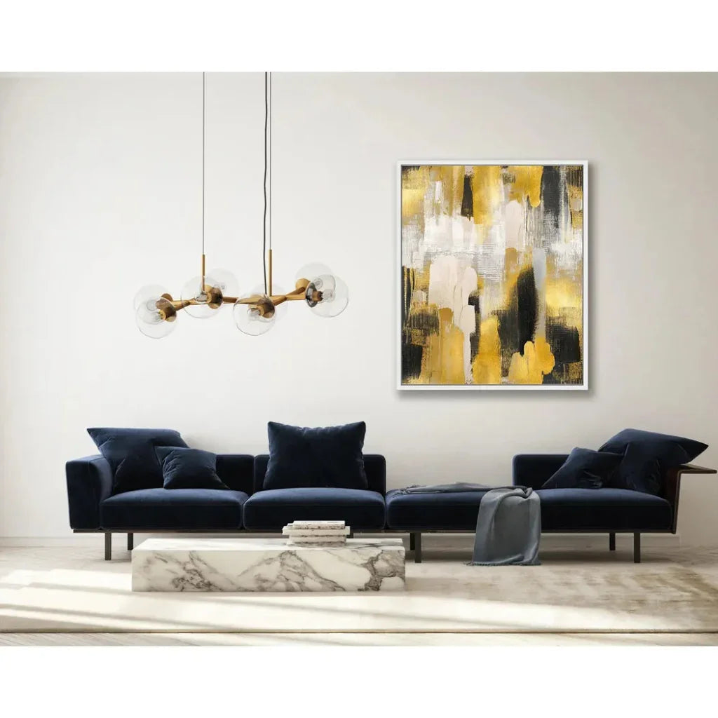 Brush Tones I d Canvas Art For Living Room - LOOMLAN - LOOMLAN - Canvas Art