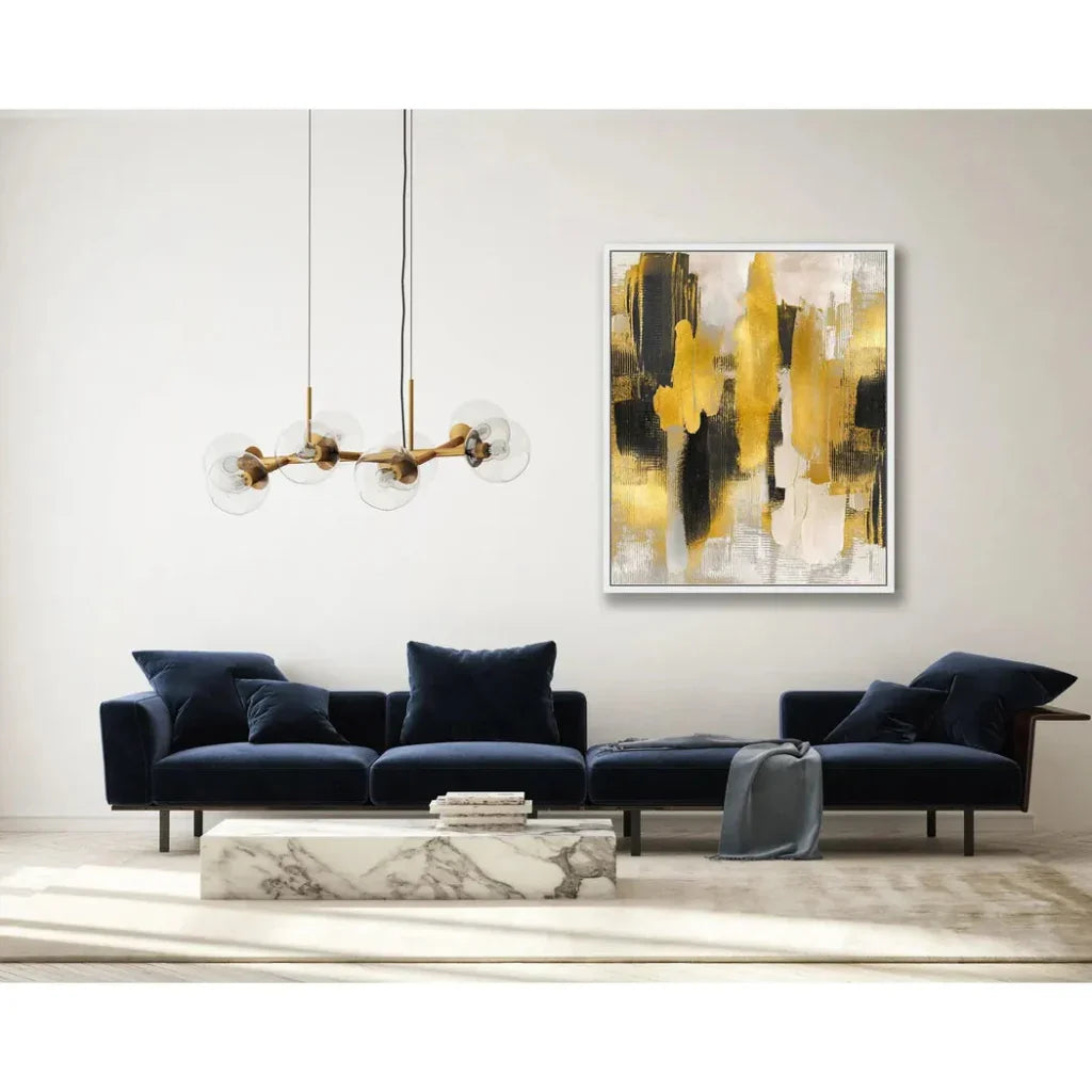 Brush Tones II d Canvas Art For Living Room - LOOMLAN - LOOMLAN - Canvas Art