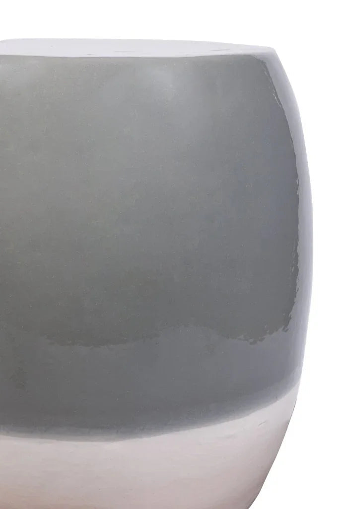 Seasonal Living Bud Ceramic Patio Armless Stool