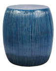Seasonal Living Bud Ceramic Patio Armless Stool