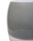 Seasonal Living Bud Ceramic Patio Armless Stool