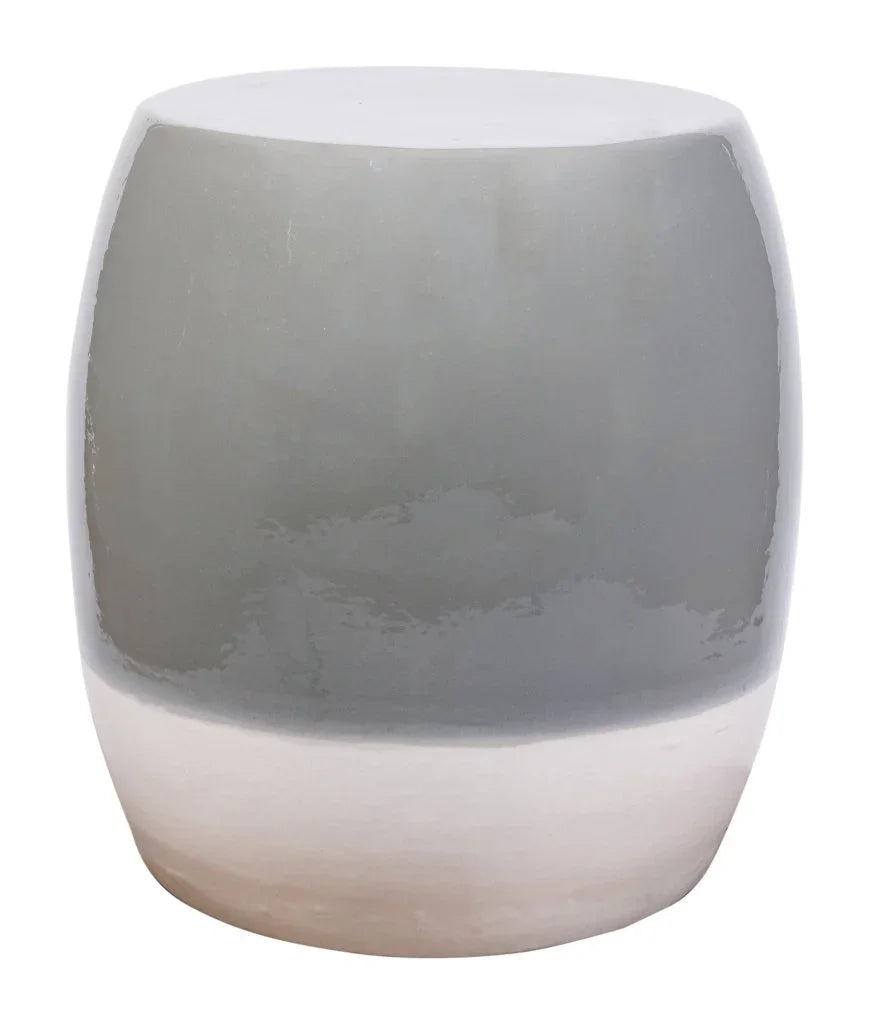 Seasonal Living Bud Ceramic Patio Armless Stool