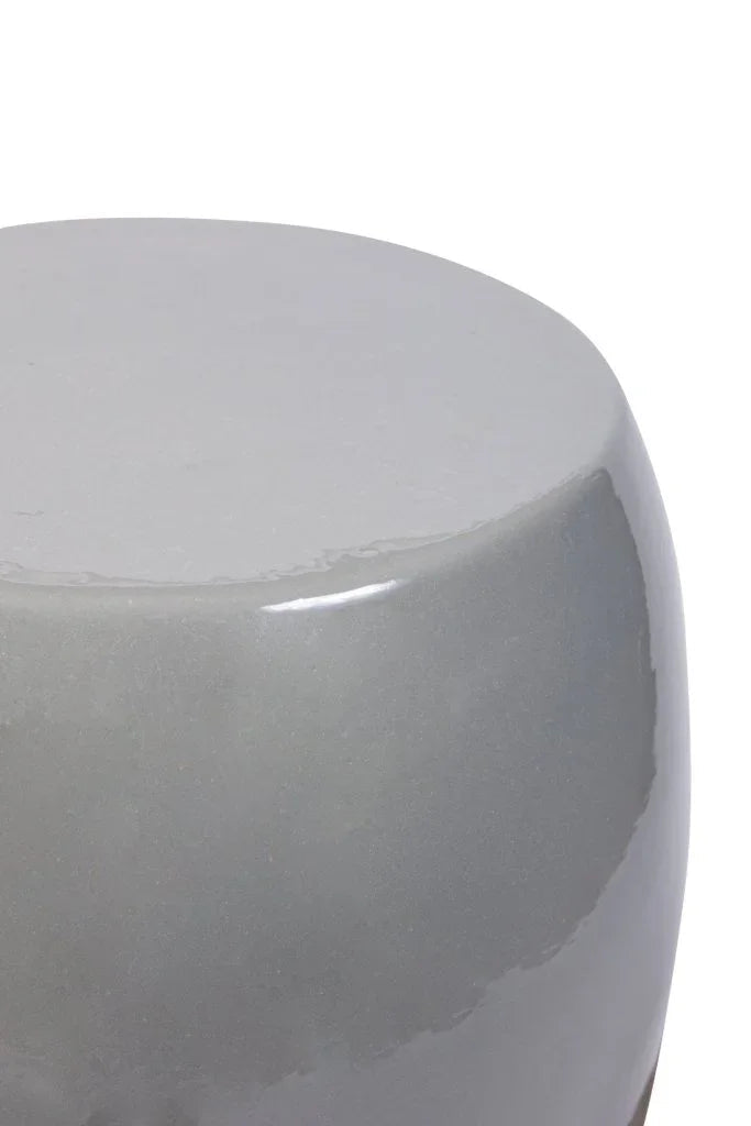 Seasonal Living Bud Ceramic Patio Armless Stool
