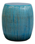 Seasonal Living Bud Ceramic Patio Armless Stool