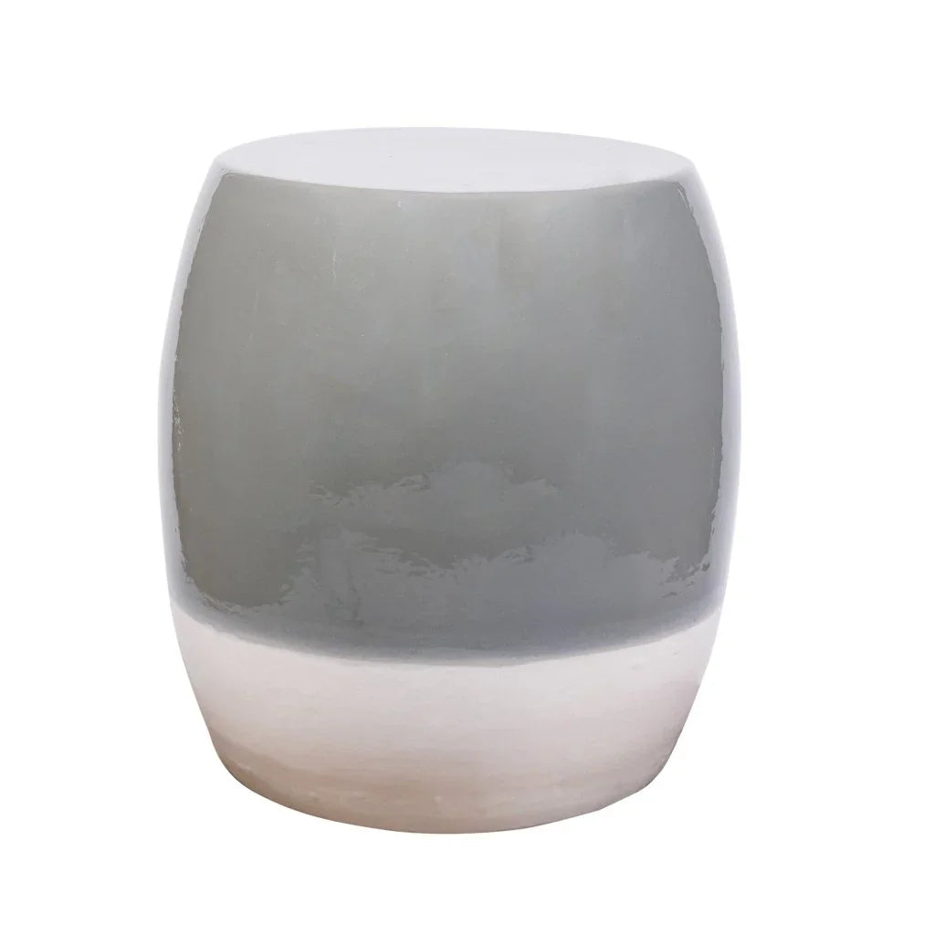 Seasonal Living Bud Ceramic Patio Armless Stool