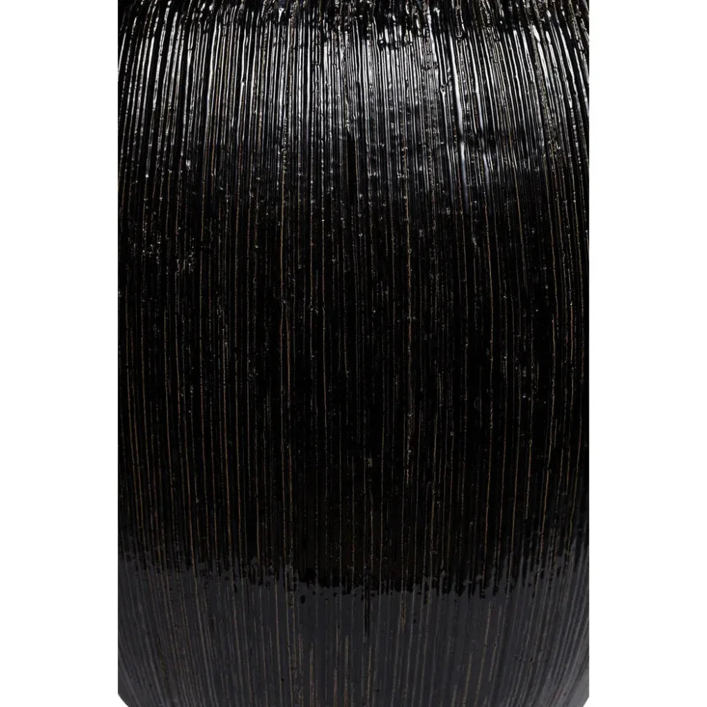 Bud Stool/Accent Table - Black Outdoor End Table - LOOMLAN - Seasonal Living - Garden Stools