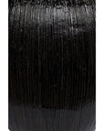 Bud Stool/Accent Table - Black Outdoor End Table - LOOMLAN - Seasonal Living - Garden Stools