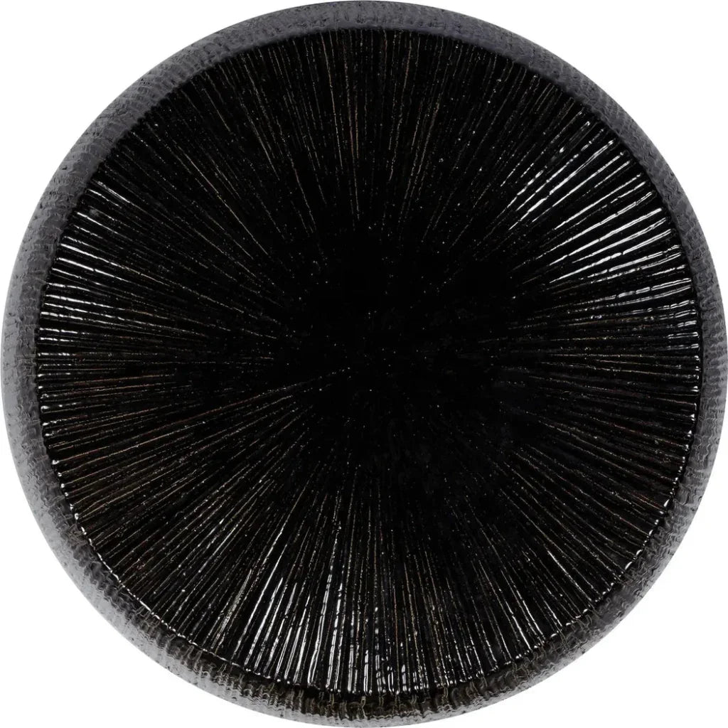 Bud Stool/Accent Table - Black Outdoor End Table - LOOMLAN - Seasonal Living - Garden Stools