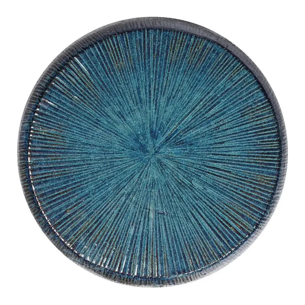 Bud Stool/Accent Table - Blue Outdoor End Table - LOOMLAN - Seasonal Living - Garden Stools
