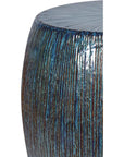 Bud Stool/Accent Table - Blue Outdoor End Table - LOOMLAN - Seasonal Living - Garden Stools