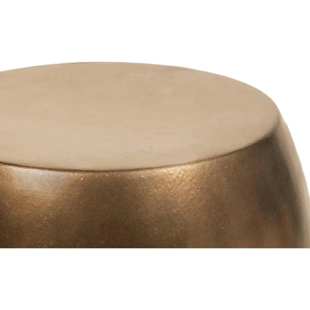 Bud Stool/Accent Table - Brown Outdoor End Table - LOOMLAN - Seasonal Living - Garden Stools