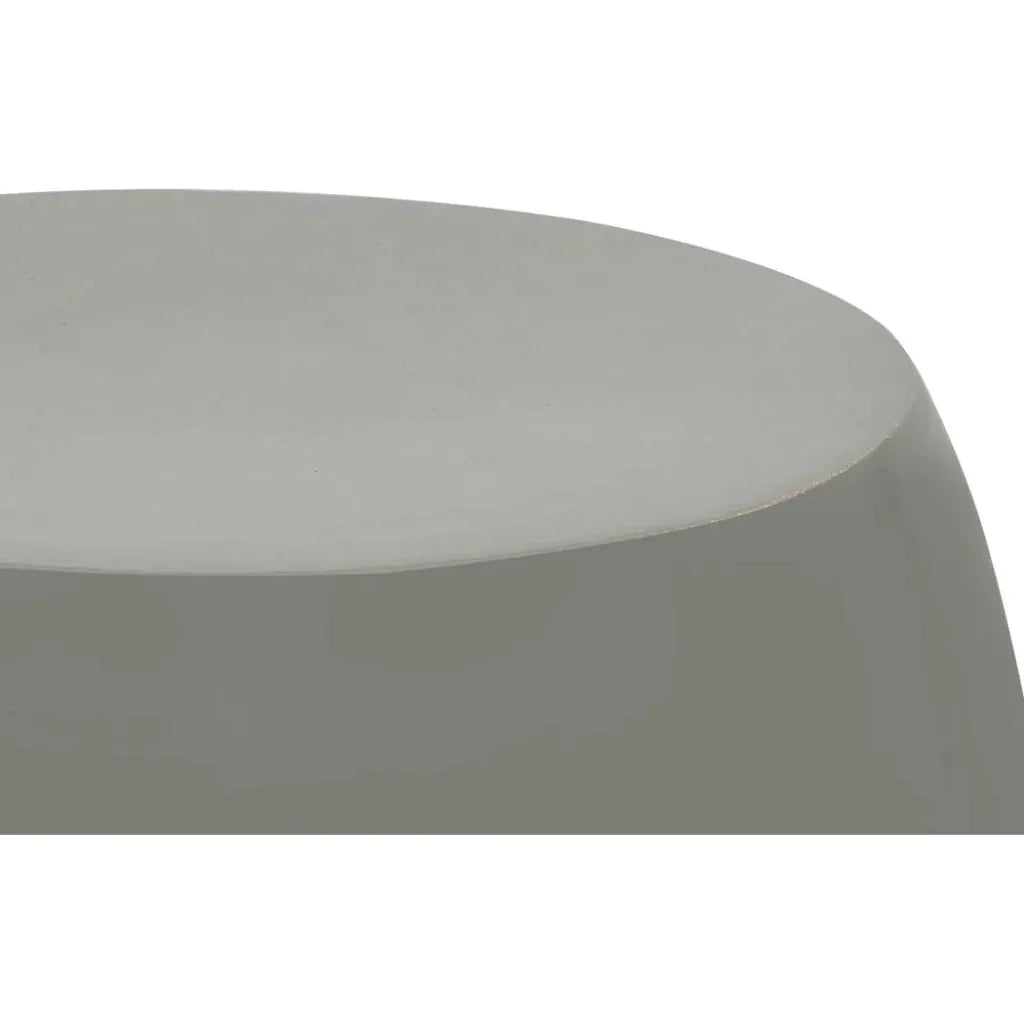 Bud Stool/Accent Table - Grey Outdoor End Table - LOOMLAN - Seasonal Living - Garden Stools