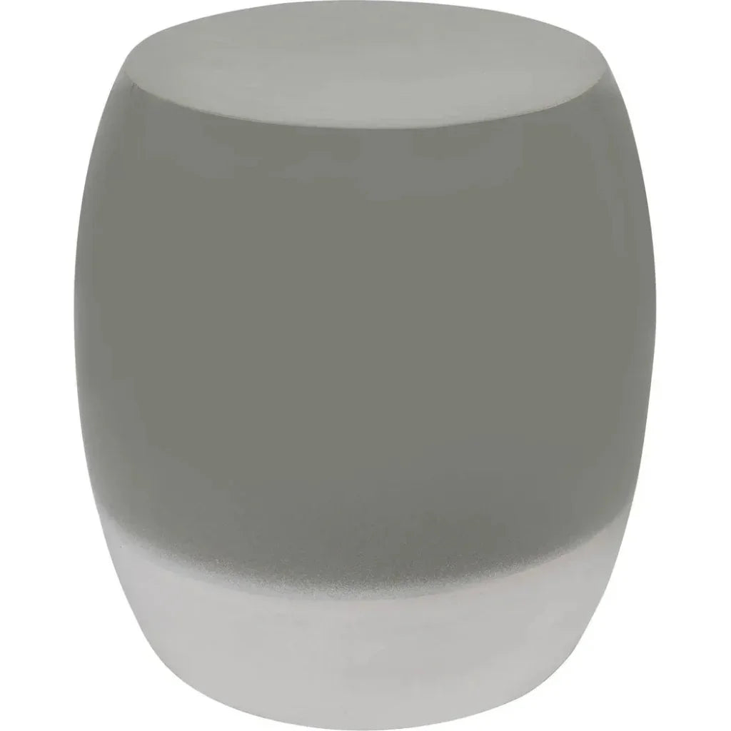Bud Stool/Accent Table - Grey Outdoor End Table - LOOMLAN - Seasonal Living - Garden Stools