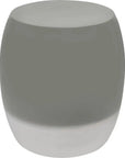 Bud Stool/Accent Table - Grey Outdoor End Table - LOOMLAN - Seasonal Living - Garden Stools