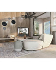 Bud Stool/Accent Table - Grey Outdoor End Table - LOOMLAN - Seasonal Living - Garden Stools