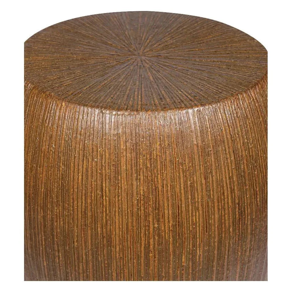 Bud Stool/Accent Table - Red Outdoor End Table - LOOMLAN - Seasonal Living - Garden Stools