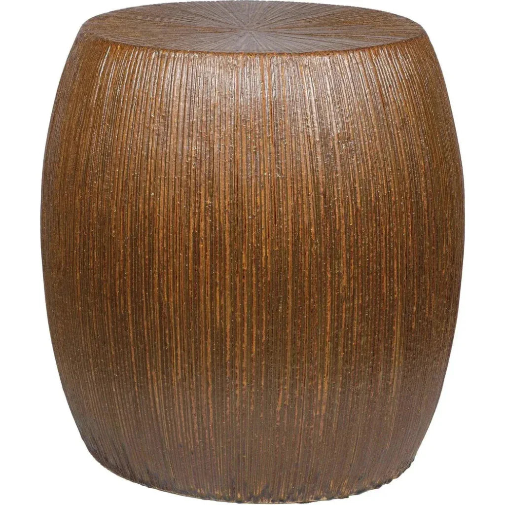 Bud Stool/Accent Table - Red Outdoor End Table - LOOMLAN - Seasonal Living - Garden Stools
