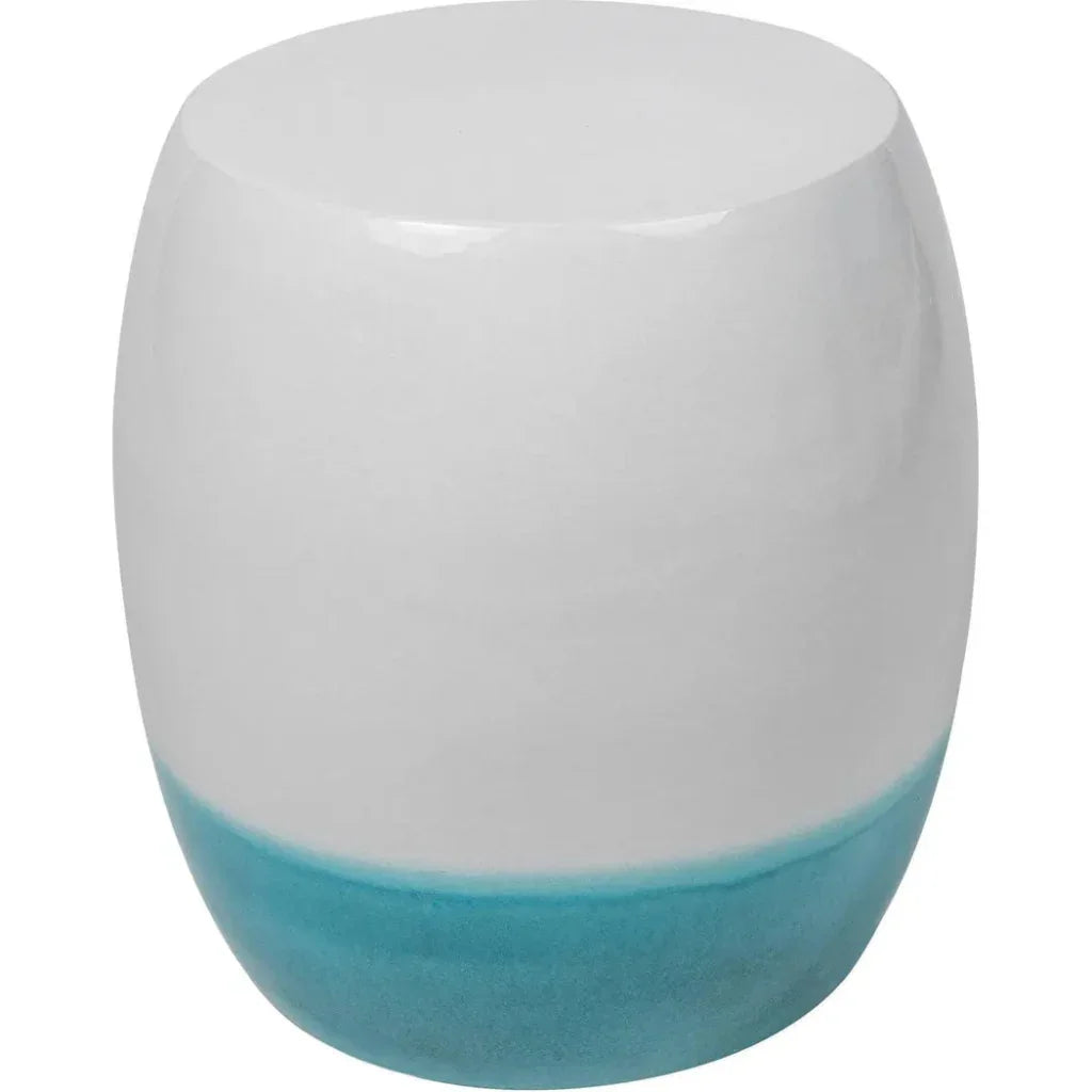 Bud Stool/Accent Table - White Outdoor End Table - LOOMLAN - Seasonal Living - Garden Stools