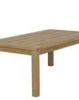 Coastal Durable Teak Outdoor Coffee Table